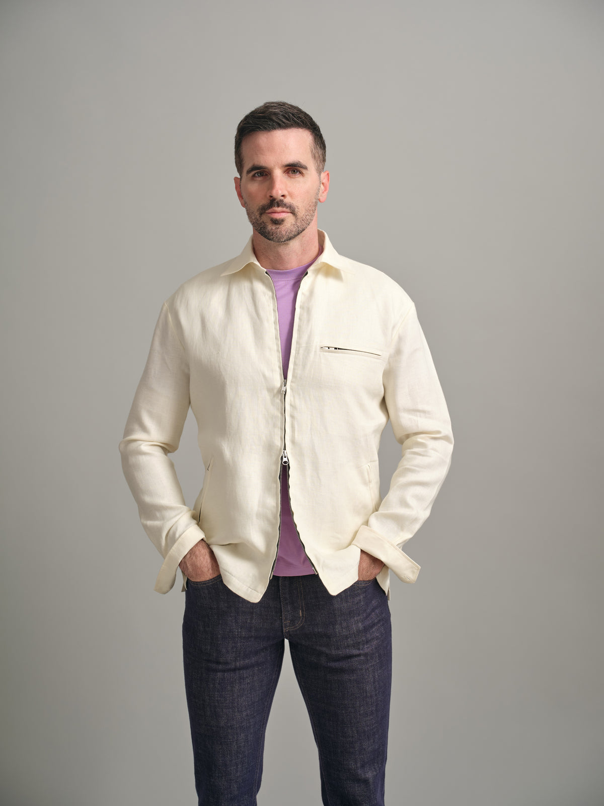 Ecru Traveler Jacket