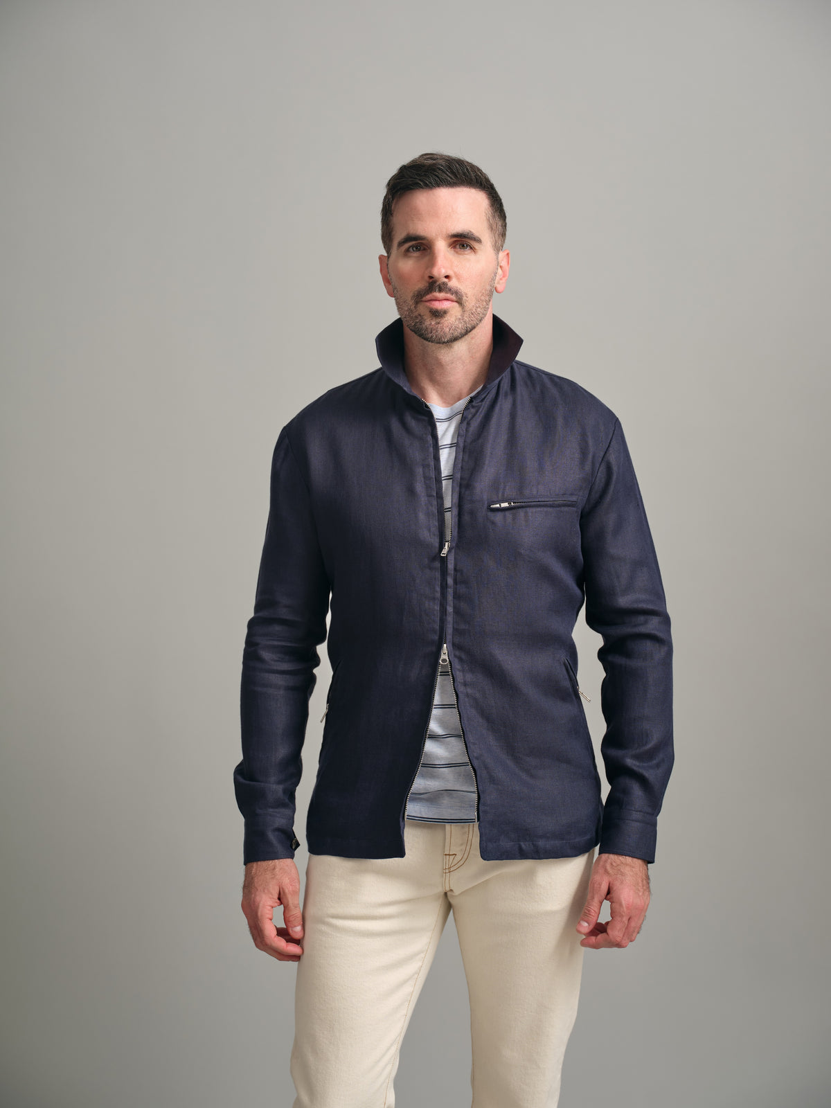 Navy Traveler Jacket