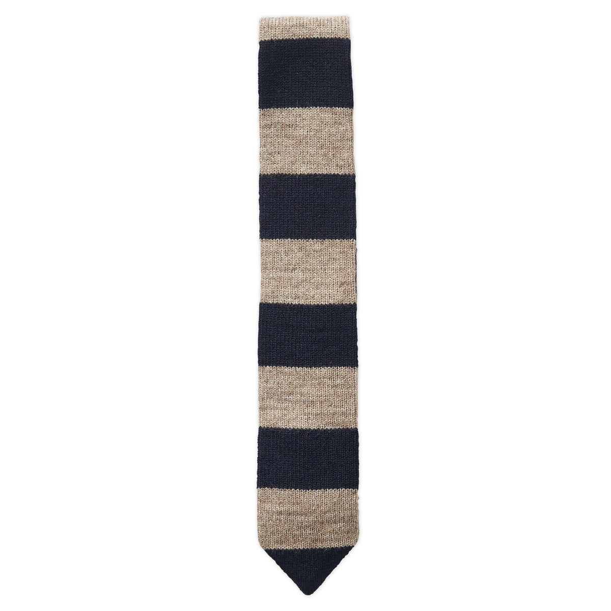 Awning Stripe Knit Tie
